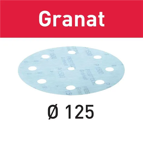 Festool Brúsny kotúč STF D125/8 - P220 GR/100 Granat