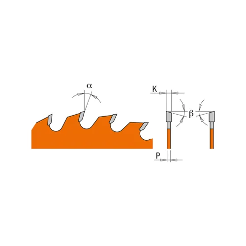 CMT Orange Pílový kotúč pre elektronáradie univerzálny - D130x2,4 d20 Z20 HW