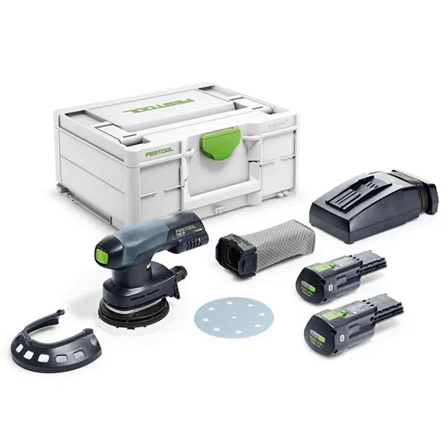 Festool Akumulátorová excentrická brúska ETSC 125 3,0 I-Plus