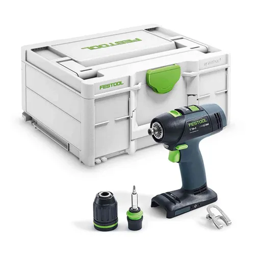 Festool Akumulátorové vŕtacie skrutkovače T 18+3-Basic