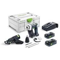 Festool Akumulátorový skrutkovač na stavbu DWC 18-2500 HPC 4,0 I-Plus DURADRIVE