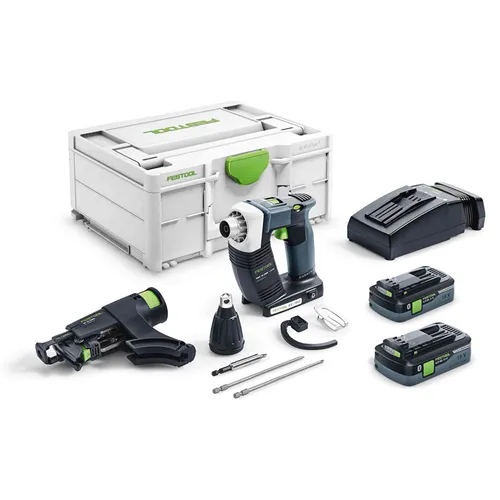 Festool Akumulátorový skrutkovač na stavbu DWC 18-2500 HPC 4,0 I-Plus DURADRIVE
