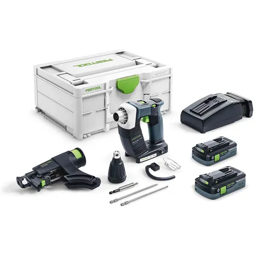 Festool Akumulátorový skrutkovač na stavbu DWC 18-4500 HPC 4,0 I-Plus DURADRIVE