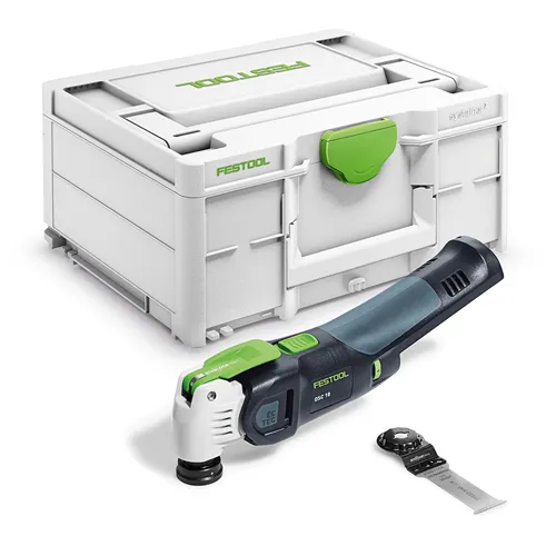 Festool Akumulátorový oscilátor OSC 18 E-Basic VECTURO