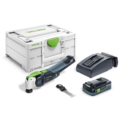 Festool Akumulátorový oscilátor OSC 18 HPC 4,0 EI-Plus VECTURO