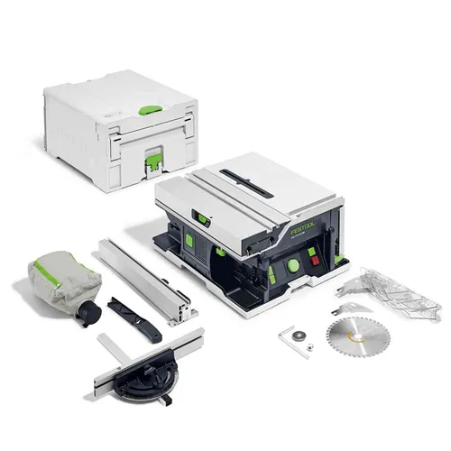 Festool Akumulátorová stolová okružná píla CSC SYS 50 EBI-Basic