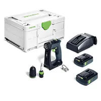 Festool Akumulátorové vŕtacie skrutkovače CXS 18 C 3,0-Plus