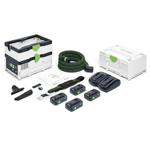 Festool Akumulátorový mobilný vysávač CTLC SYS HPC 4,0 I-Plus CLEANTEC