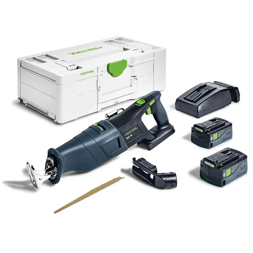 Festool Akumulátorová chvostová píla RSC 18 5,0 EB-Plus