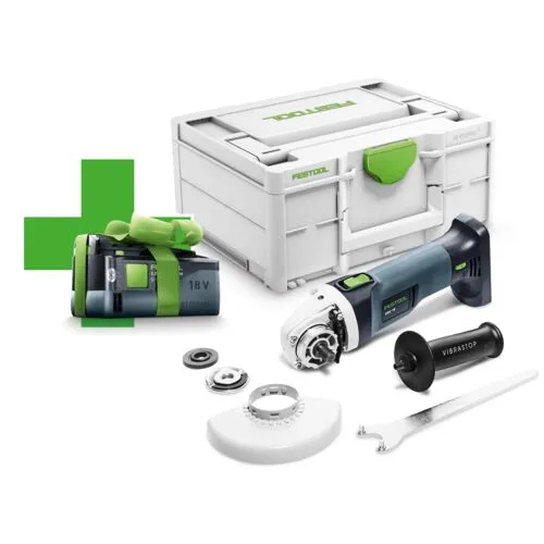 Festool Akumulátorová uhlová brúska AGC 18-125 EB-Basic-5,0