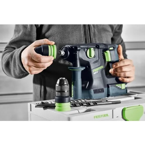 Festool Akumulátorové kombinované vŕtacie kladivo KHC 18 5,0 EBI-Plus