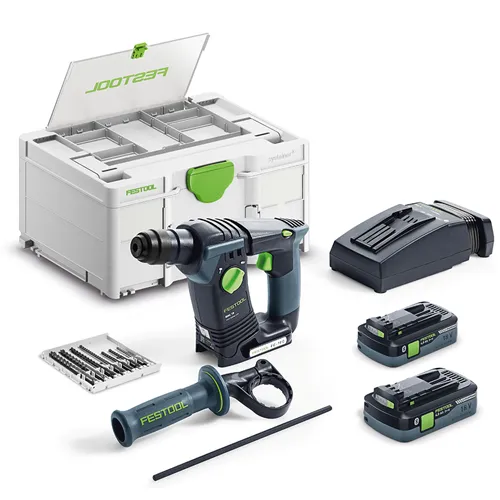 Festool Akumulátorové vrtacie kladivo BHC 18 HPC 4,0 I-Plus