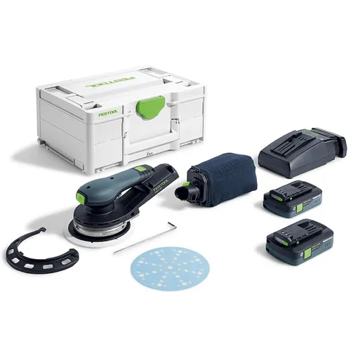 Festool Akumulátorová excentrická brúska ETSC 2 150 4,0 I-Plus