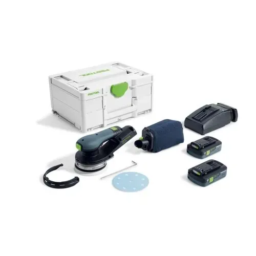 Festool Akumulátorová excentrická brúska ETSC 2 125 4,0 I-Plus