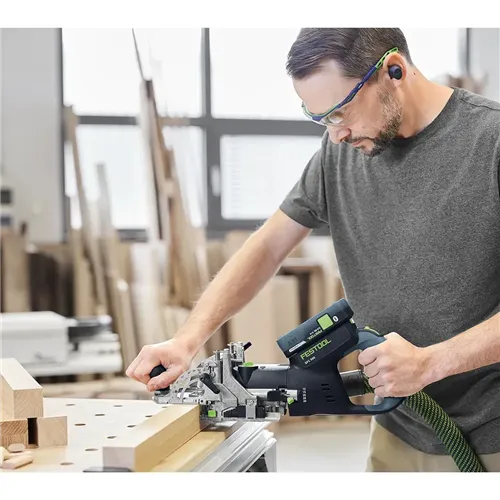 Festool Akumulátorová čapovacia frézka DOMINO DFC 500 E-Basic