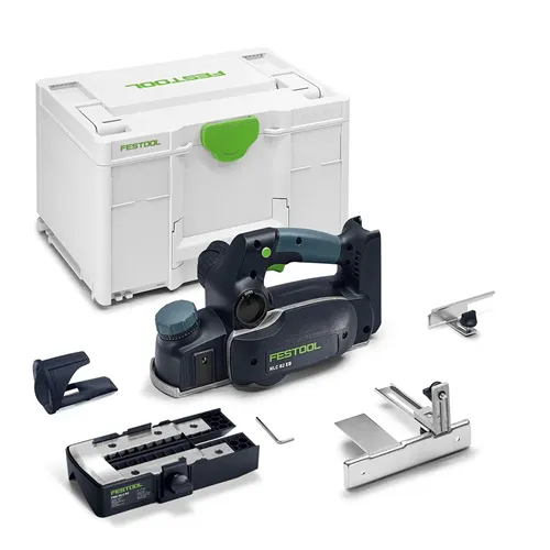 Festool Akumulátorový hoblík HLC 82 EB-Basic-Set