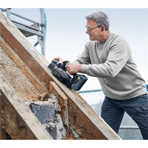 Festool Akumulátorový hoblík HLC 82 EB-Basic-Set