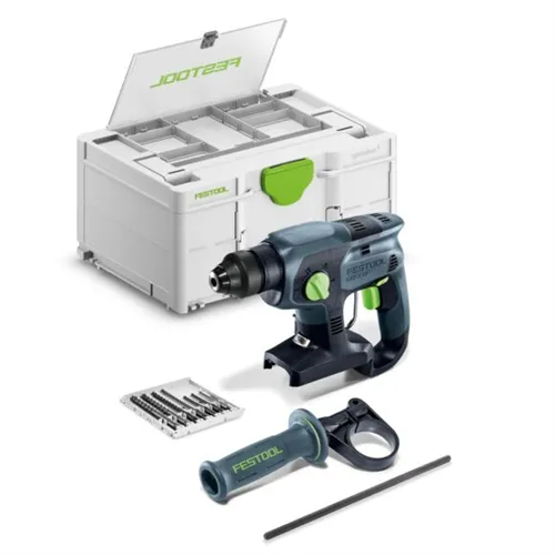 Festool Akumulátorové kombinované vŕtacie kladivo KHC-S 18-Basic-Set