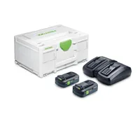 Festool Energetická súprava SYS 18V 2xTBX4/TCL6DUO