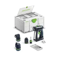 Festool Akumulátorový vŕtací skrutkovač C 18 Basic-Set