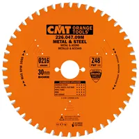 CMT Industrial Pílový kotúč na železo - D216x2,2 d30 Z48 HW