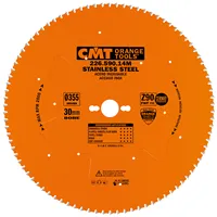 CMT XTreme Pílový kotúč na nehrdzavejúcu oceľ - D355x2,2 d30 Z90 HW