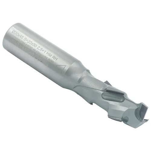 IGM Diamantová fréza Ekonomik Z1+1 - D20x45 L105 S=20x50 (5DP)