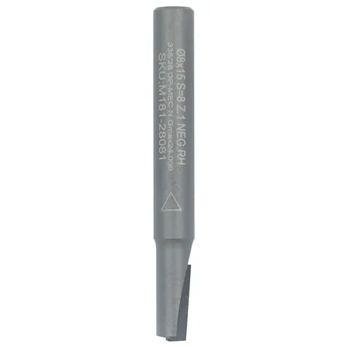 IGM M181 Diamantová drážkovacia fréza negatívna - D8x15 L65 S=8 Z1neg.