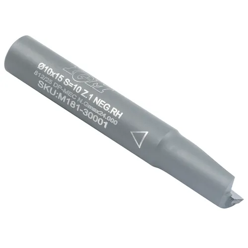 IGM M181 Diamantová drážkovacia fréza negatívna - D10x15 L65 S=10 Z1neg.
