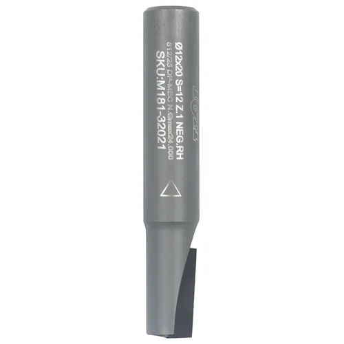 IGM M181 Diamantová drážkovacia fréza negatívna - D12x20 L70 S=12 Z1neg.