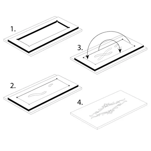 CMT Fréza na ornamenty 3D s objímkou, S=8 mm (Tovar bol použitý)