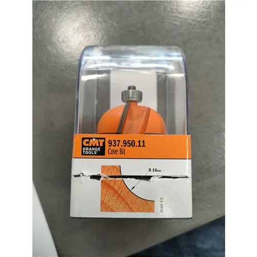 CMT C937 Zaoblovacia fréza vypuklá, R16 D44,5x18,5 S=12 HW (Rozbalený)