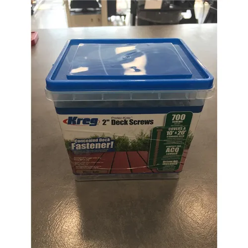 Kreg Protec-Kote Skrutky pre terasy, sada 700 ks, 51 mm (Rozbalený)