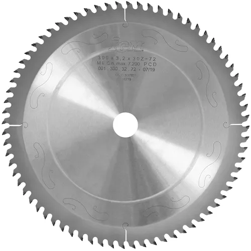 IGM Diamantový pílový kotúč na lamino a DTD, D300x3,2 d30 Z72 H.4 (Tovar bol použitý)