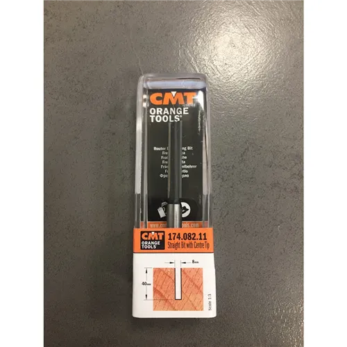 CMT C174 Drážkovacia fréza so zavrtávacím zubom, D8x40 L90 S=8 HW (Rozbalený)