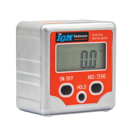 IGM Digitálny uhlomer +/- 180°, rozlíšenie na 0,1° (Tovar bol použitý)
