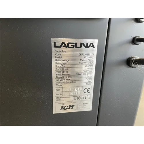 LAGUNA Fusion 2 mod.2022 Kotúčová píla (Tovar bol použitý)