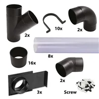 IGM PRO Sada príslušenstva pre odsávanie 100mm (Tovar bol použitý)