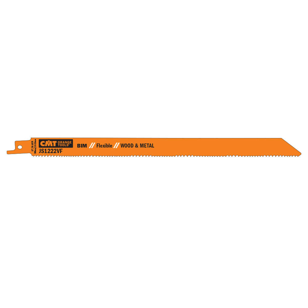 CMT Pílový list do chvostovej píly BIM Flexible Wood-Metal 1222 VF - L300, I280, TPI10-14 (bal 5ks) C-JS1222VF-5