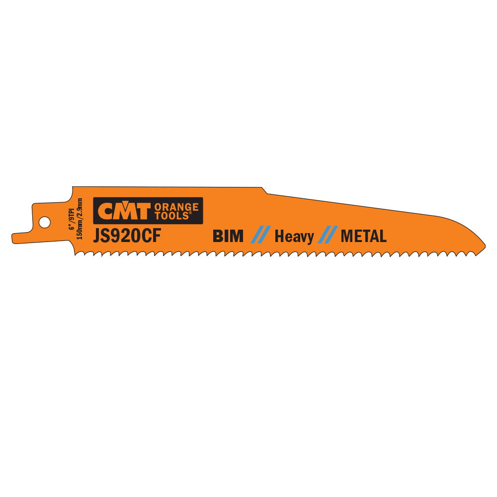 CMT Pílový list do chvostovej píly BIM Heavy Metal 920 CF - L150, I130, TPI9 (bal 5ks) C-JS920CF-5