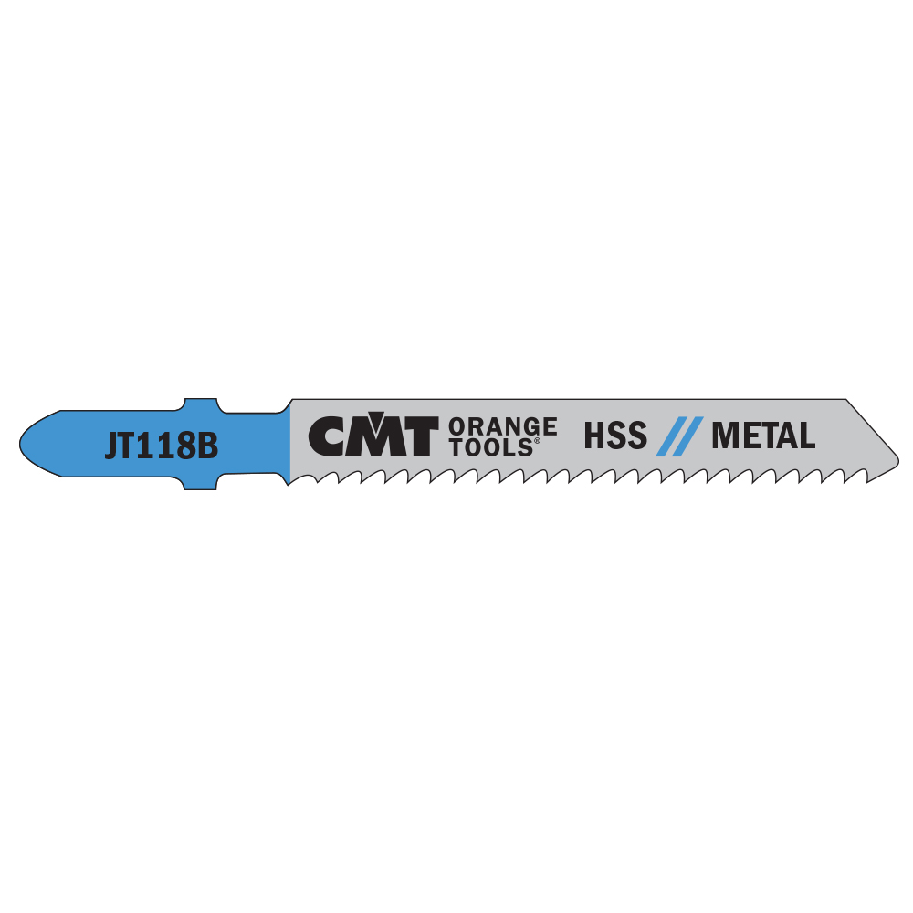 CMT Pílový list do priamočiarej píly HSS Metal 118 B - L76 I50 TS2 (bal 5ks) C-JT118B-5
