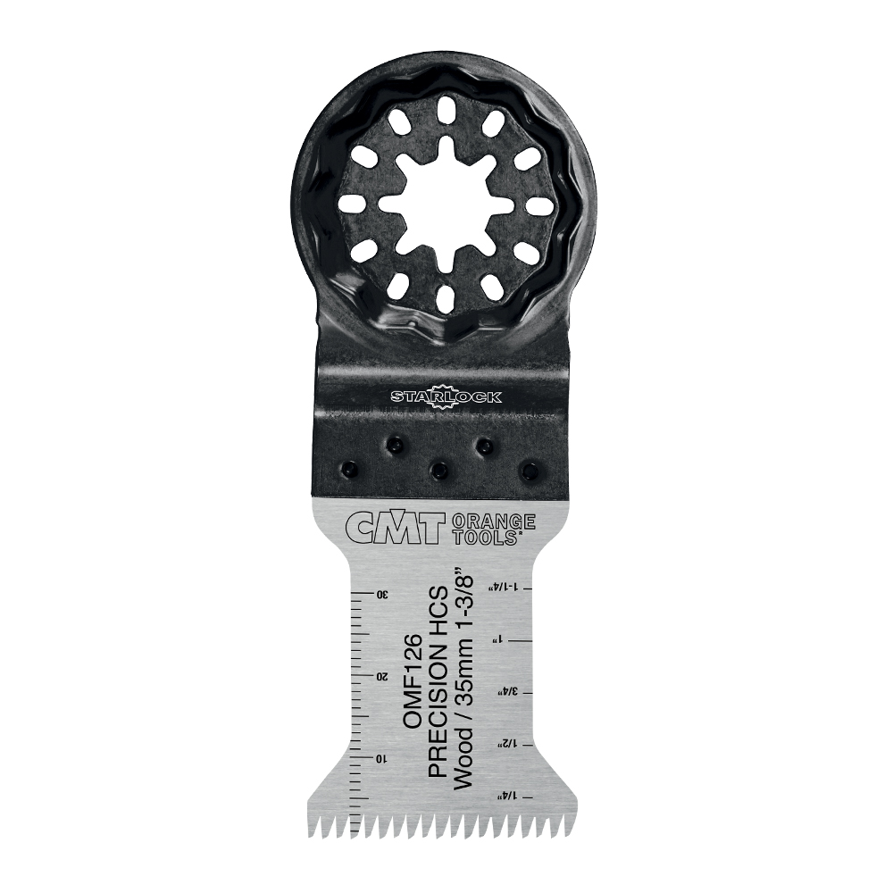 CMT Starlock Ponorný pílový list HCS s japonským ostrím, na drevo - 35 mm C-OMF126-X1