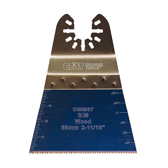 CMT Ponorný pílový list s predĺženou životnosťou BIM, na drevo - 68mm, sada 5 ks C-OMM07-X5