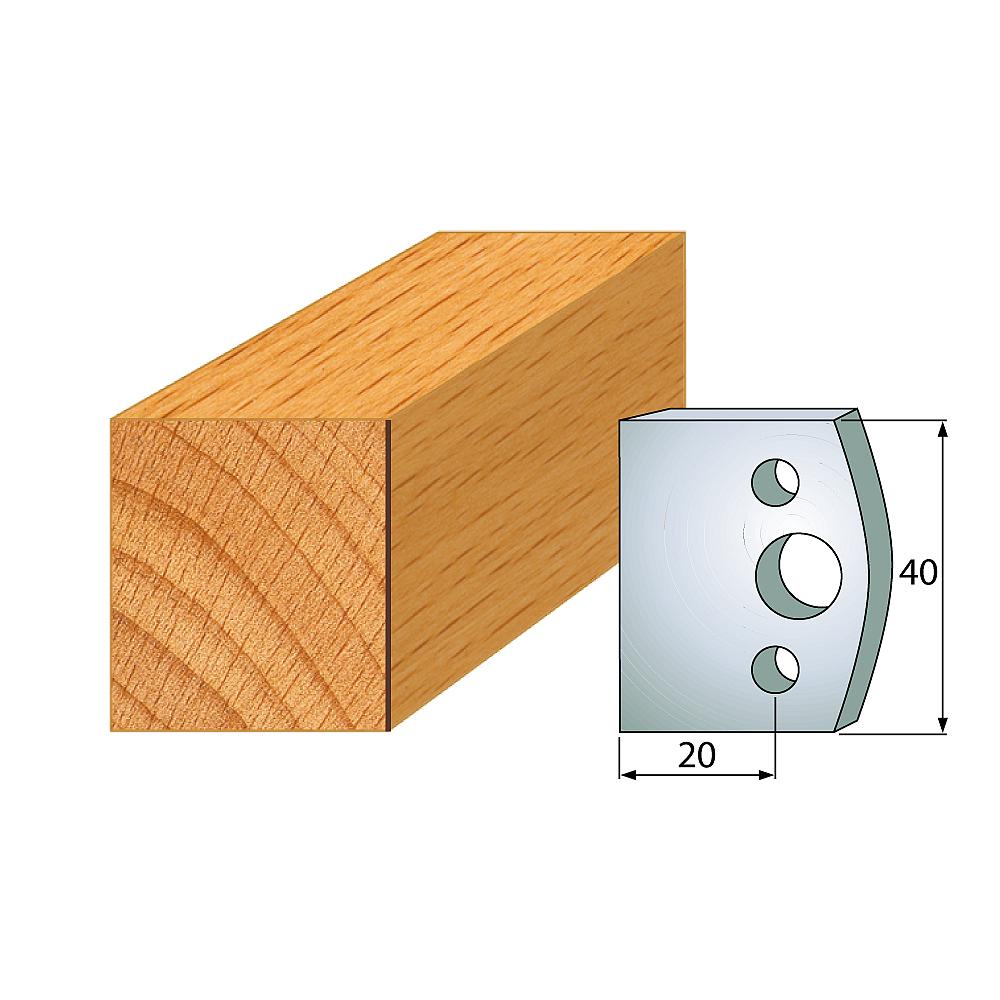 IGM Profil 000 - pár nožov 40x4mm SP F026-000