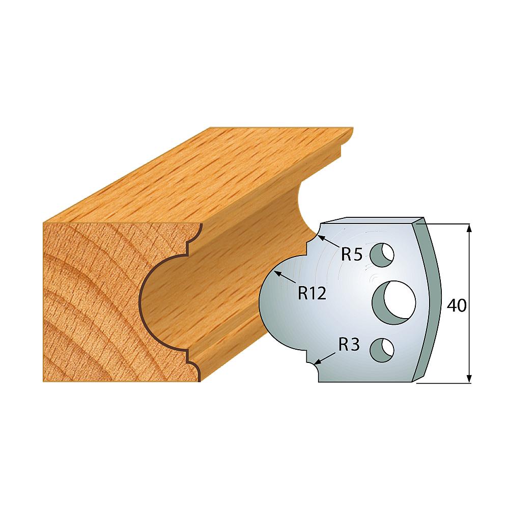 IGM Profil 018 - pár nožov 40x4mm SP F026-018