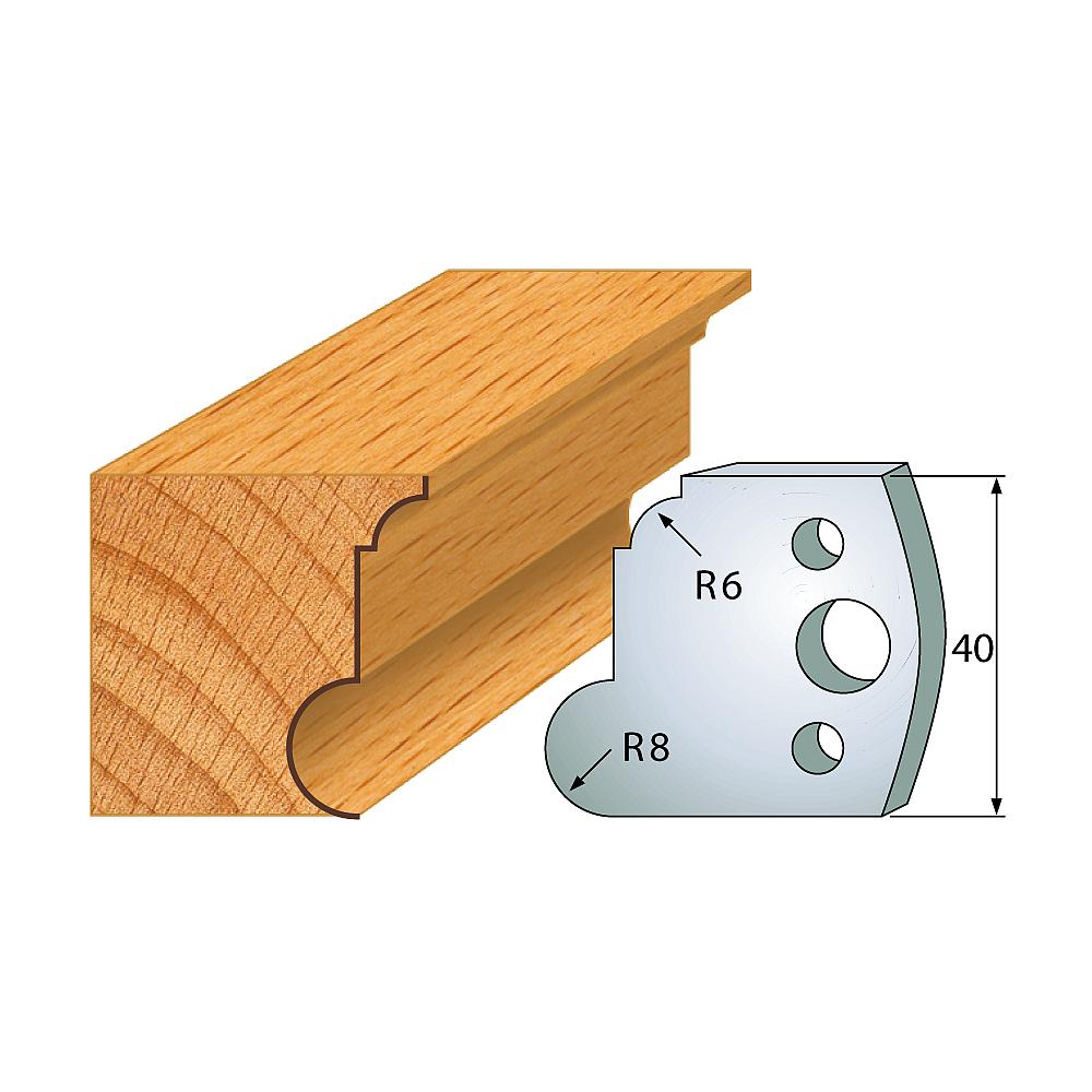 IGM Profil 054 - pár nožov 40x4mm SP F026-054