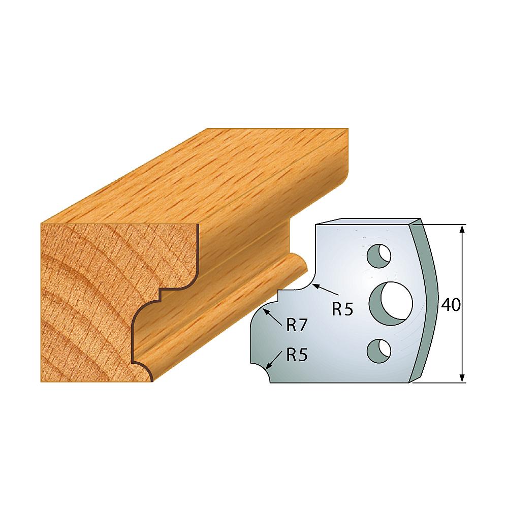 IGM Profil 082 - pár nožov 40x4mm SP F026-082