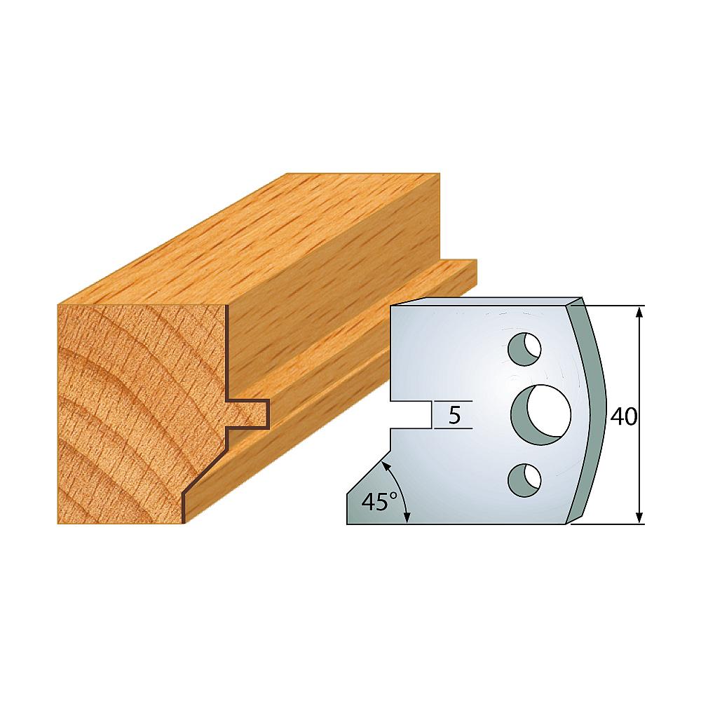 IGM Profil 083 - pár nožov 40x4mm SP F026-083