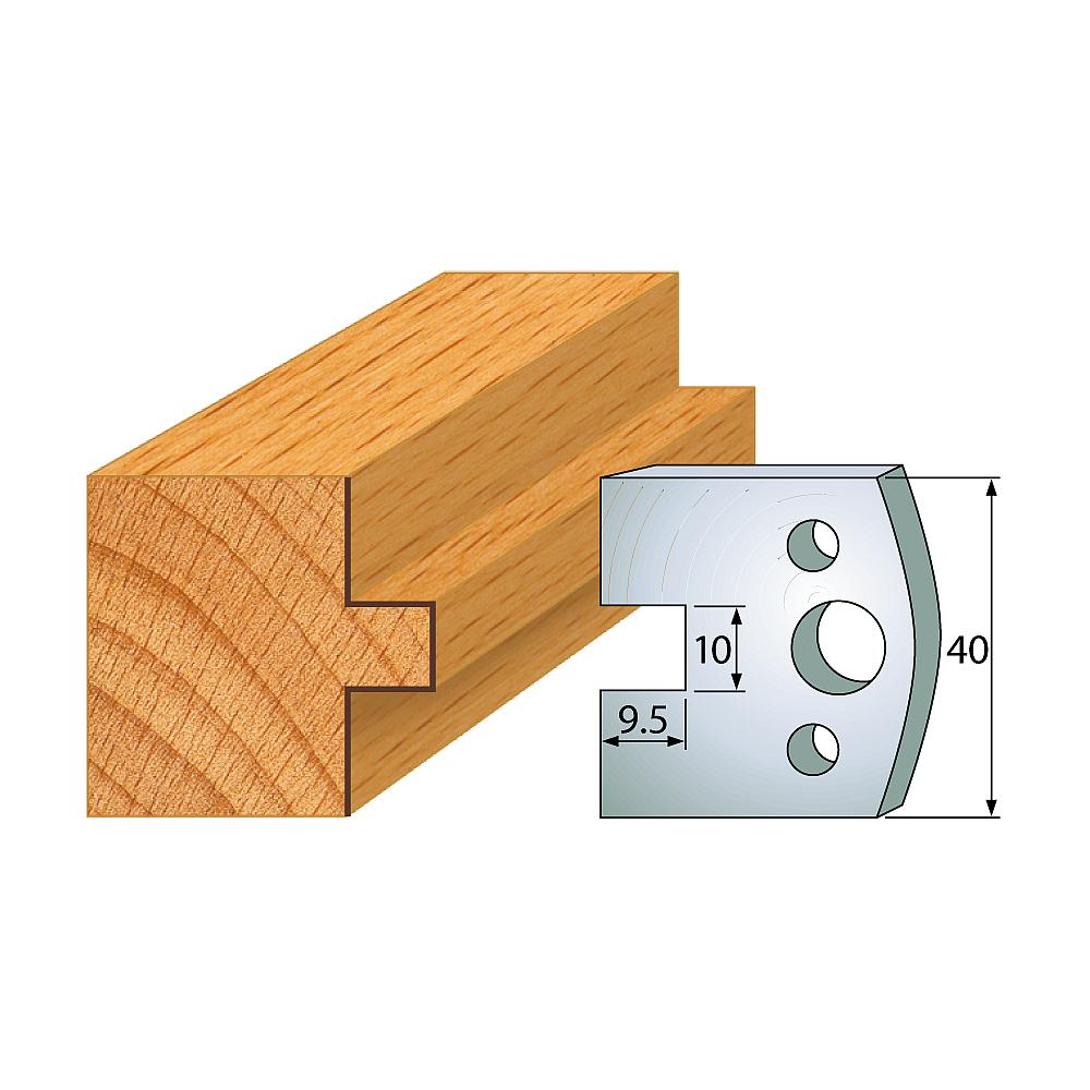 IGM Profil 092 - pár nožov 40x4mm SP F026-092