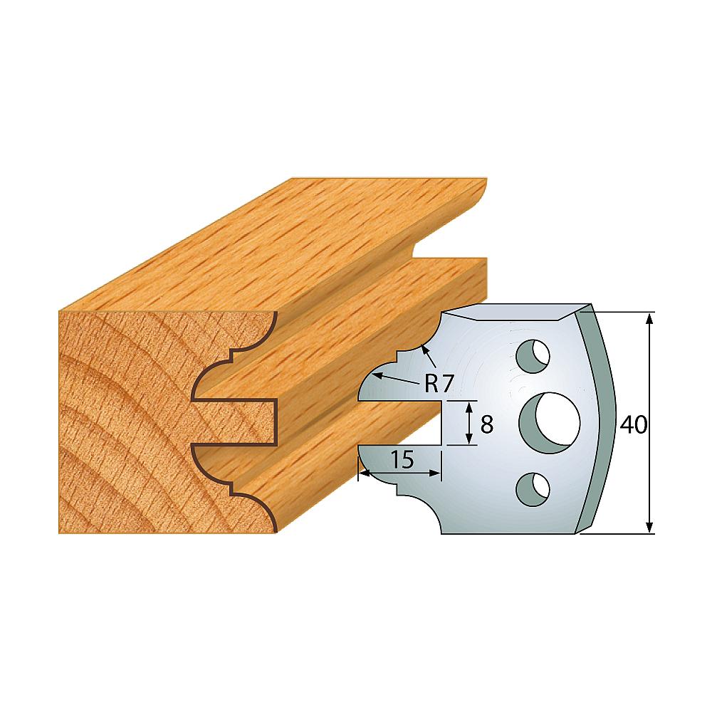 IGM Profil 099 - pár nožov 40x4mm SP F026-099